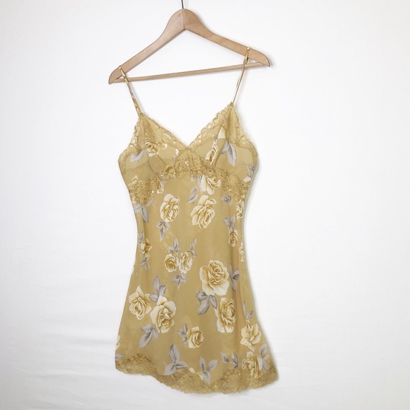 Victoria’s Secret floral lace, and rose chemise slip dress - Picture 4 of 9